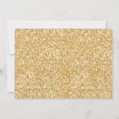 Jonge Wild en Drie Veren Roze Gouden Verjaardag Kaart (Achterkant)