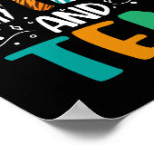 Jonge Wild en tien 10e verjaardag meisjes jongens Poster (Hoek)