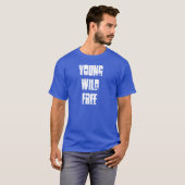 JONGE WILD EN VRIJ T-SHIRT (Voorkant volledig)