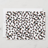 Jonge wilde dieren en drie Oerwouden luipaarden, a Kaart (Achterkant)