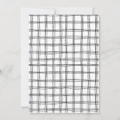 Jonge wilde en drie berg verjaardagsuitnodiging kaart (Achterkant)