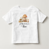 Jonge Wilde en Drie Bosdieren Kinder Shirts (Voorkant)