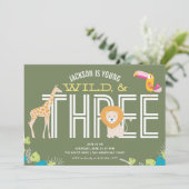 Jonge, Wilde en Drie Jongen Gevangenisdagen Kaart (Staand voorkant)