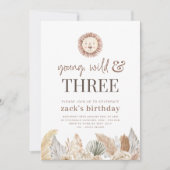 Jonge, Wilde en Drie Neutrale Bladen nodigen uit Kaart (Voorkant)