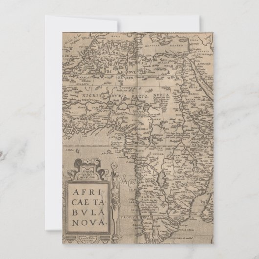 Jonge wilde en drie Safari-dieren 3e verjaardag Kaart (Achterkant)