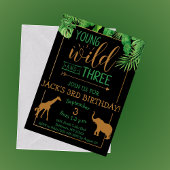 Jonge, wilde en drie verjaardagsfeestjes kaart