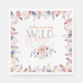 Jonge, wilde en drie verjaardagsfeestjes servet (Voorkant)