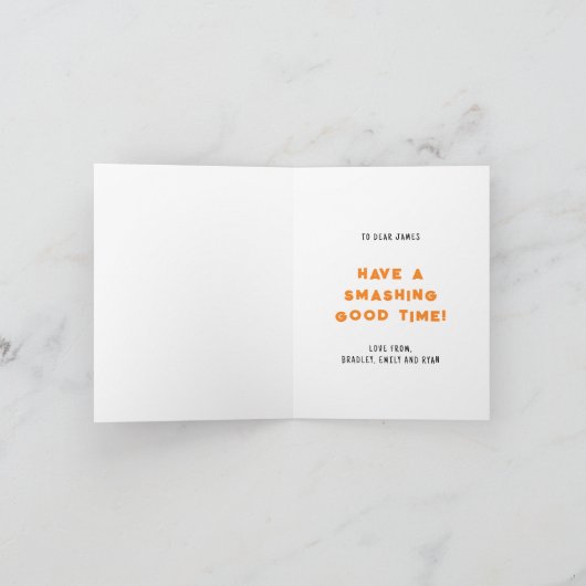 Jonge wilde en driedaagse Kinder monsternar Kaart (Binnen)