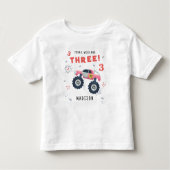 Jonge wilde en driedaagse Kinder monsternar Kinder Shirts (Voorkant)