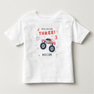 Jonge wilde en driedaagse Kinder monsternar Kinder Shirts