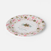 Jonge, Wilde en Driedaagse Partij Papieren Bordje (Gekanteld)