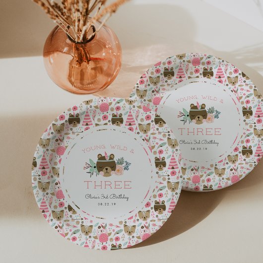 Jonge, Wilde en Driedaagse Partij Papieren Bordje