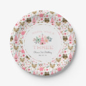 Jonge, Wilde en Driedaagse Partij Papieren Bordje (Voorkant)