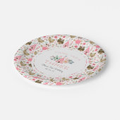 Jonge, Wilde en Driedaagse Partij Papieren Bordje (Gekanteld)