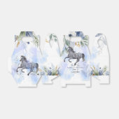 Jonge wilde en gratis galoping Appaloosa verjaarda Bedankdoosjes (Uitgevouwen)