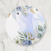 Jonge wilde en gratis galoping Appaloosa verjaarda Bedankjes Labels (Achterkant)