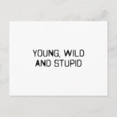 Jonge wilde en stomme briefkaart (Voorkant)