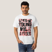 JONGE WILDE EN VRIJ T-SHIRT (Voorkant volledig)