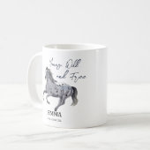 Jonge wilde galoppingen en gratis galoppen Appaloo Koffiemok (Voorkant links)