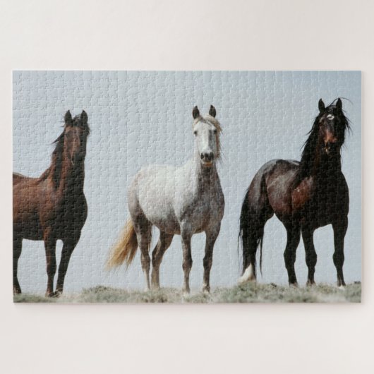 Jonge Wilde Hengsten Legpuzzel (Horizontaal)