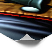 Jongedame in het boerderij | AI Art Poster (Hoek)