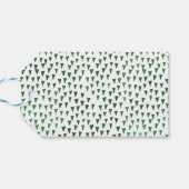 Jongeenbroed met één Safari-dier op zaterdag Cadeaulabel (Achterkant Horizontaal)