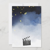 Jongekinderen in de buitenschoolse filmavond kaart (Achterkant)