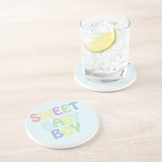 Jongeman Zandsteen Onderzetter (Zijkant)