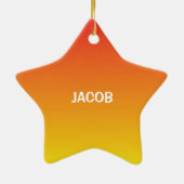 Jongen 10th Birthday Sports Balls Keramisch Ornament (Achterkant)