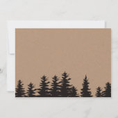 Jongen 1e Verjaardag Foto Nodig Lumberjack Kaart (Achterkant)