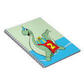 Jongen, 2e verjaardag dinosaurus notitieboek (Rechterzijde)