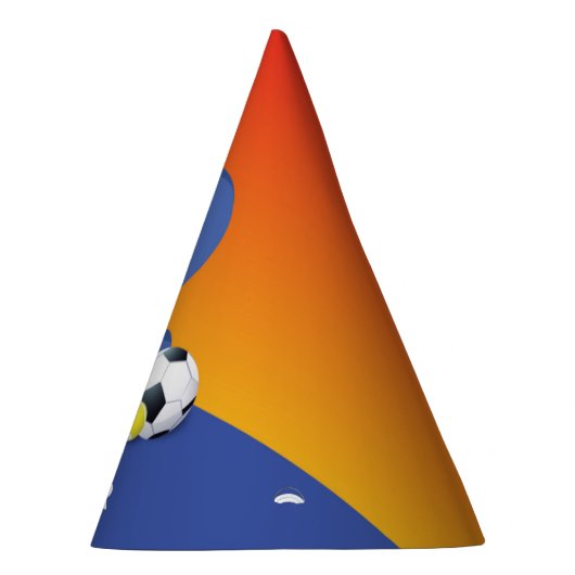 Jongen 2e verjaardag Sportbannen Feesthoedjes (Rechts)