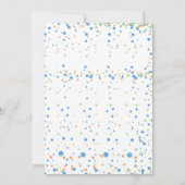 Jongen 2e verjaardag van de Tweede verjaardag van  Kaart (Achterkant)