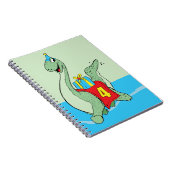 Jongen, 4e verjaardag dinosaurus notitieboek (Rechterzijde)