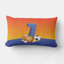 Jongen 7th Birthday Sports Balls