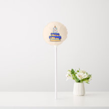 Jongen 8e verjaardag, 8 op de zoete blauwe Cake