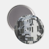 Jongen aan de muur magneet (Voorkant / Achterkant)