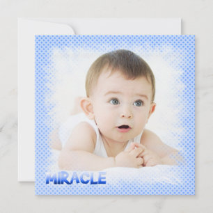 Jongen adoptie aankondiging