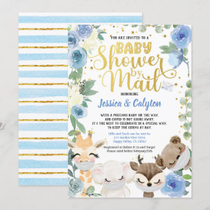 Jongen afgeschoren door Mail Pandemic Woodland Ani Kaart