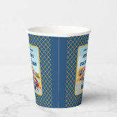 Jongen Auto Racing Thema 5e Verjaardagsfeest Papieren Bekers (Rechts)