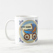 Jongen Baby Buggy Koffiemok (Links)
