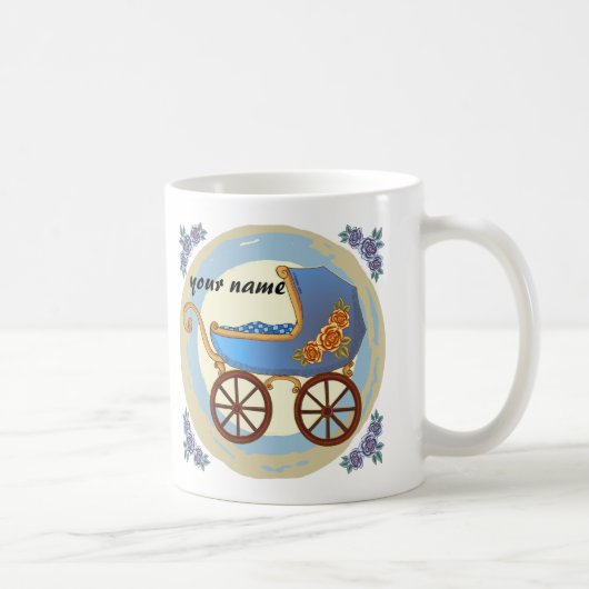 Jongen Baby Buggy Koffiemok (Rechts)