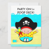 JONGEN BABY DOUCHE UITNODIGINGEN (Voorkant)