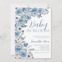 Jongen Baby in Bloom Baby shower
