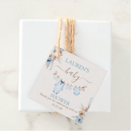 Jongen Baby Kleding Baby shower Bedankjes Labels