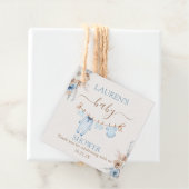 Jongen Baby Kleding Baby shower Bedankjes Labels (In situ)