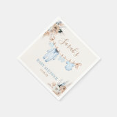 Jongen Baby Kleding Baby shower Servet (Hoek)