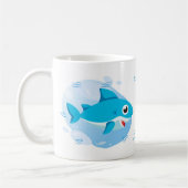 Jongen Baby Shark - Blauw Koffiemok (Links)