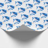Jongen Baby Shark-verpakkingspapier Cadeaupapier (Hoek)
