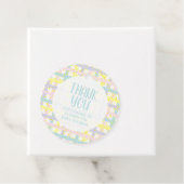 Jongen Baby shower bedankt Bedankjes Labels (In situ)